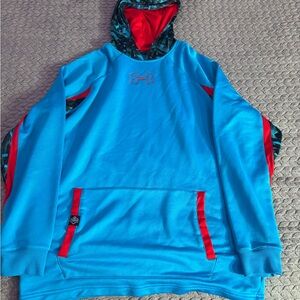 Mens Under Armour NFL Combine Teal Hoody size medium